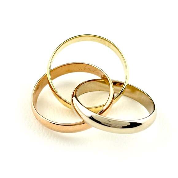 CARTIER Gold Trinity Ring - Picture 3 of 5
